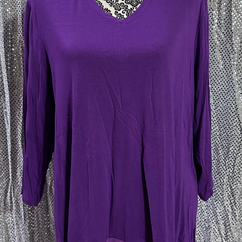 Lane Bryant Vivid Purple Women's Tunic